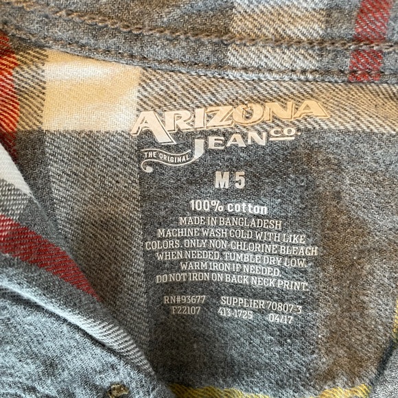 Plaid shirt, size 5 - Picture 2 of 3